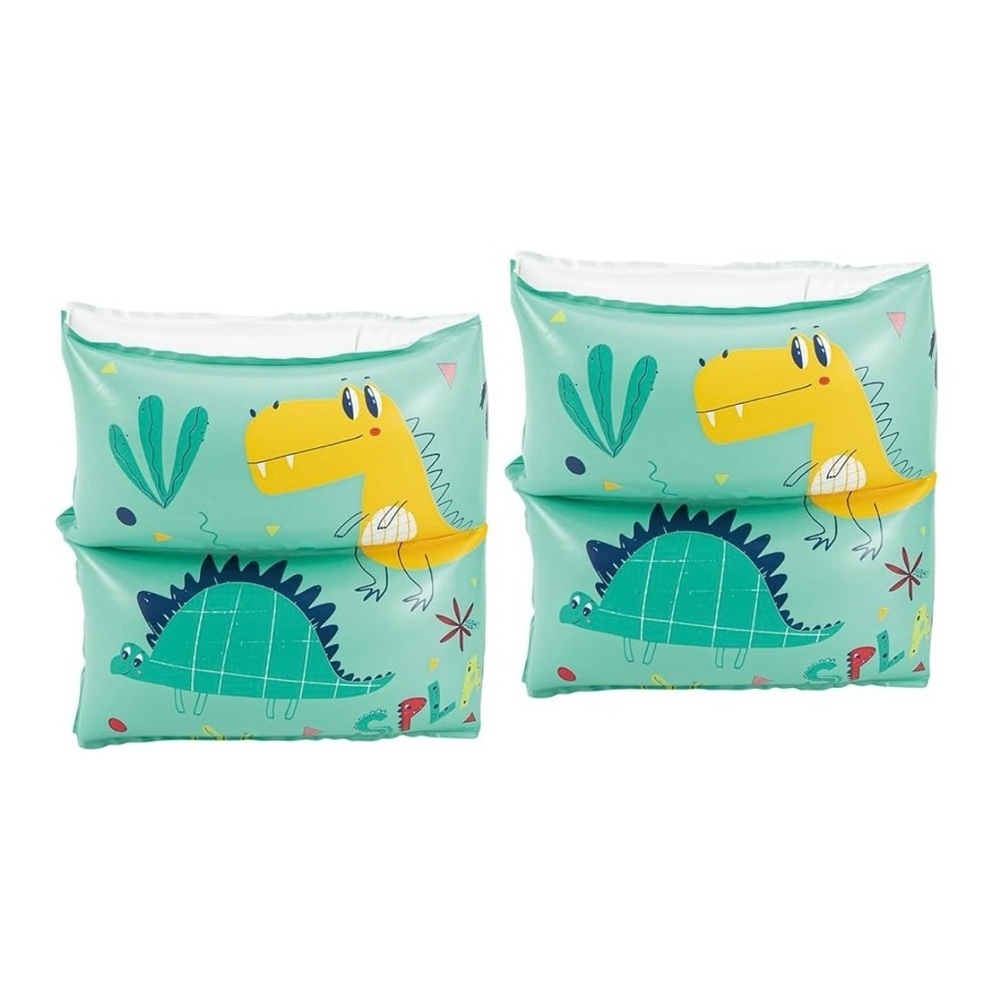 Kids Armbands - Vibrant Blue and Green - Picture 3 of 4